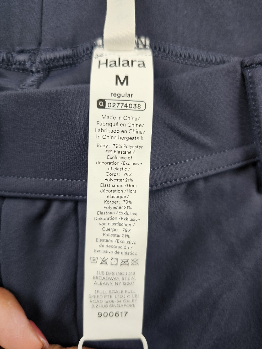 Halara Flex DayStretch High Waisted Pocket Work Flare Pants Womens Medium - Picture 3 of 9